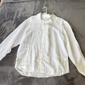 Banana Republic men’s White Button Down Shirt